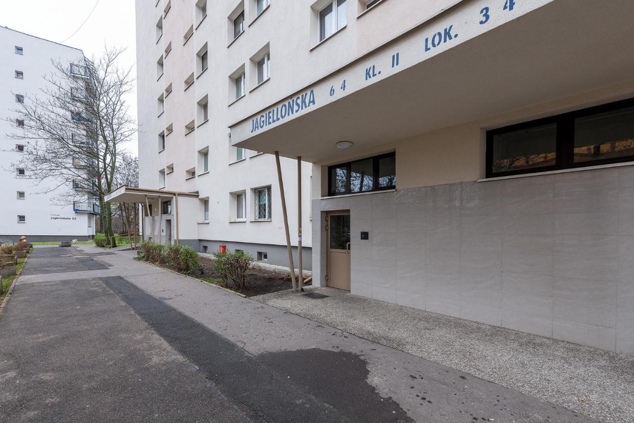 Jagiellonska 64 Prywatne Mieszkanie Z Oddzielna Sypialnia I Balkonem Samodzielne Zameldowanie! Self Check-In System! Varşovia Exterior foto